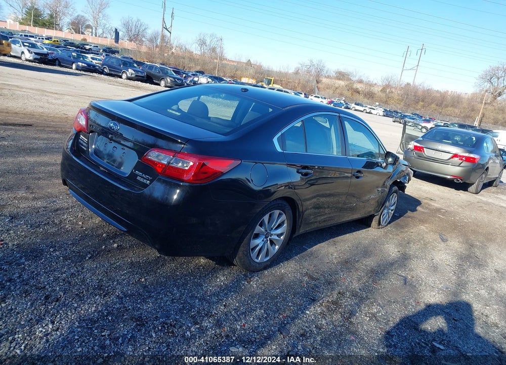2015 SUBARU LEGACY 2.5I PREMIUM VIN: 4S3BNAC63F3009895