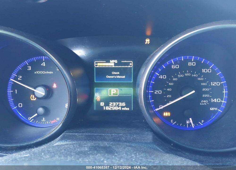 2015 SUBARU LEGACY 2.5I PREMIUM VIN: 4S3BNAC63F3009895