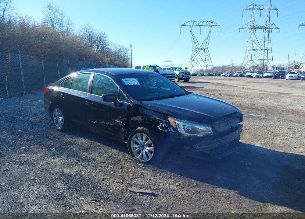 2015 SUBARU LEGACY 2.5I PREMIUM VIN: 4S3BNAC63F3009895