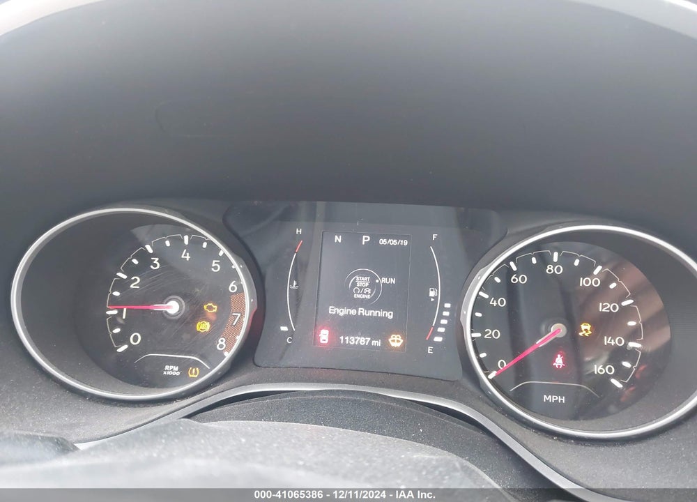 2018 JEEP COMPASS SPORT FWD VIN: 3C4NJCAB3JT286838