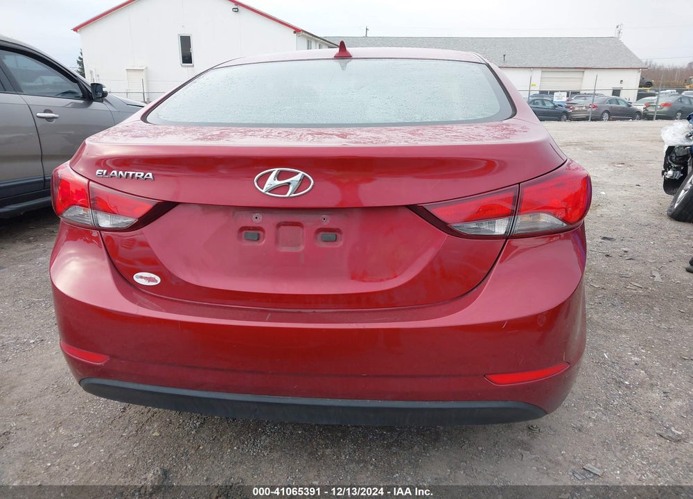 2016 HYUNDAI ELANTRA SE VIN: 5NPDH4AE5GH667980