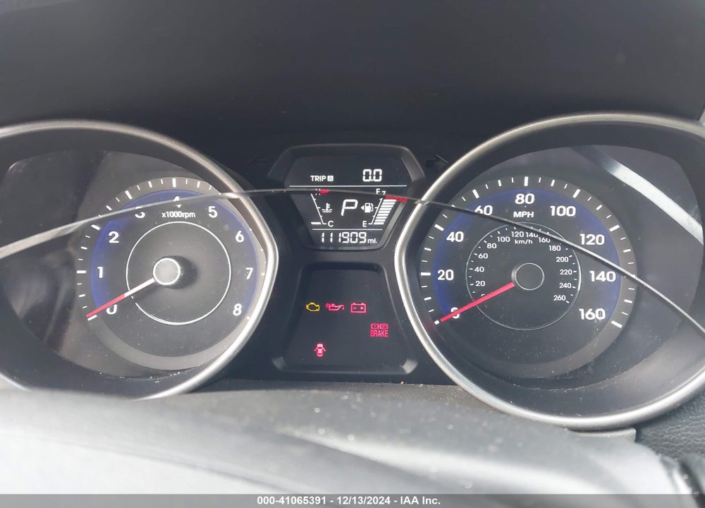 2016 HYUNDAI ELANTRA SE VIN: 5NPDH4AE5GH667980