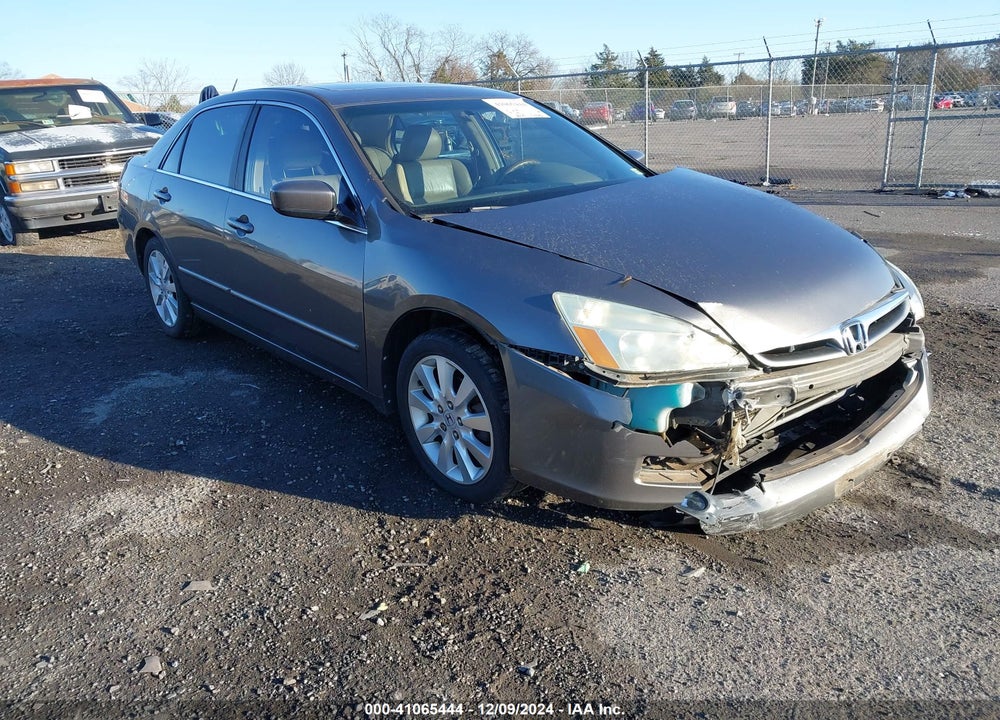 2007 HONDA ACCORD 3.0 EX VIN: 1HGCM665X7A051129