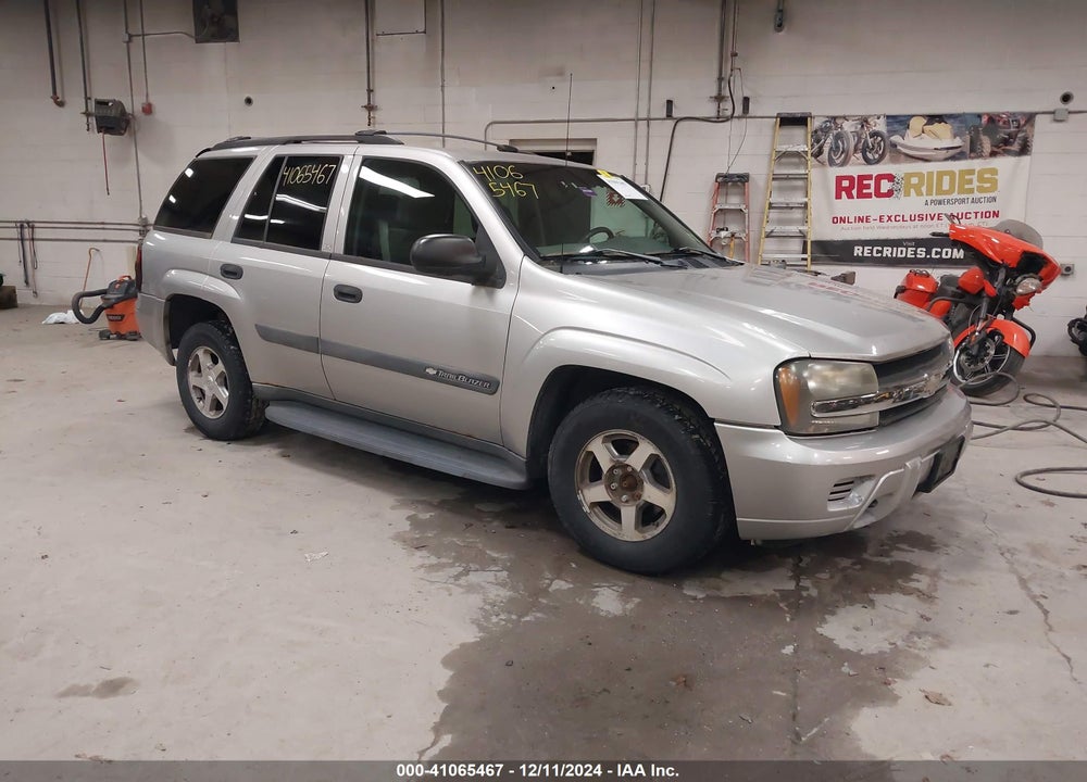 2004 CHEVROLET TRAILBLAZER LS VIN: 1GNDT13S242105264