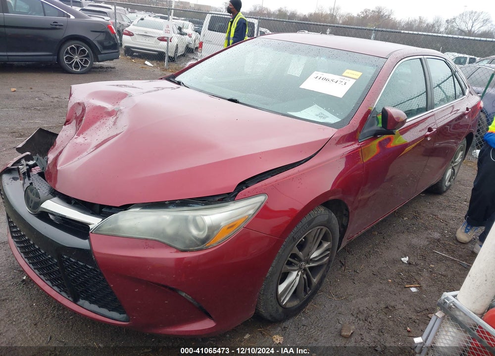 2016 TOYOTA CAMRY SE VIN: 4T1BF1FKXGU614672