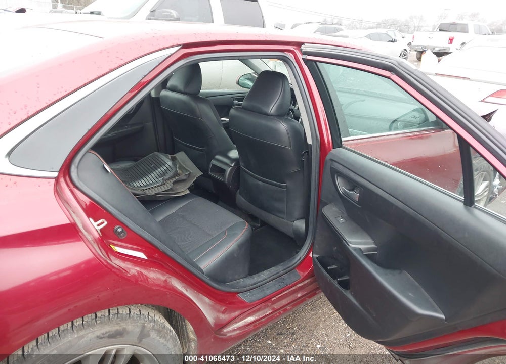 2016 TOYOTA CAMRY SE VIN: 4T1BF1FKXGU614672