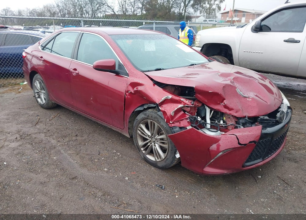 2016 TOYOTA CAMRY SE VIN: 4T1BF1FKXGU614672