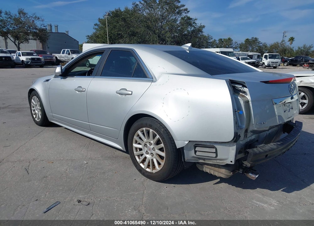 2011 CADILLAC CTS LUXURY VIN: 1G6DF5EY7B0164461