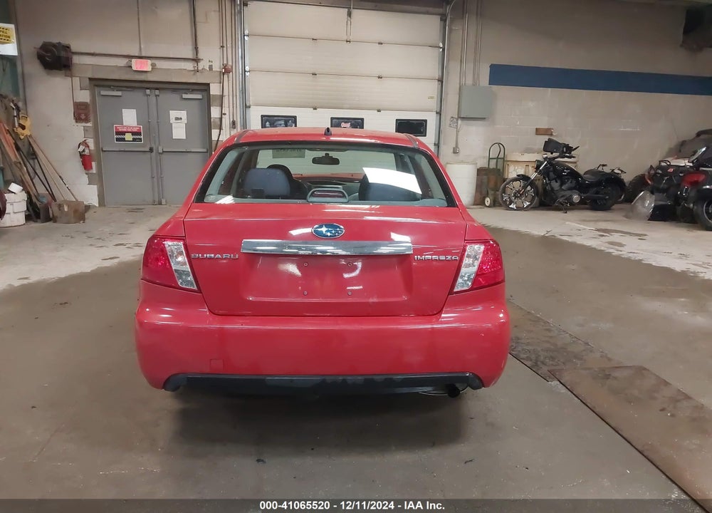 2009 SUBARU IMPREZA 2.5I VIN: JF1GE60679H503956