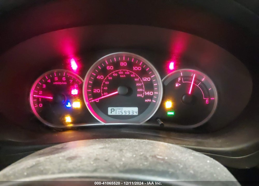 2009 SUBARU IMPREZA 2.5I VIN: JF1GE60679H503956