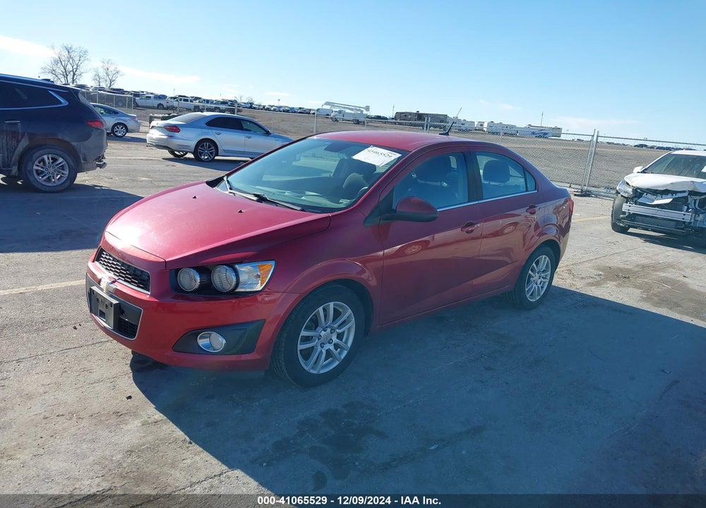 2012 CHEVROLET SONIC 2LT VIN: 1G1JC5SH0C4172742
