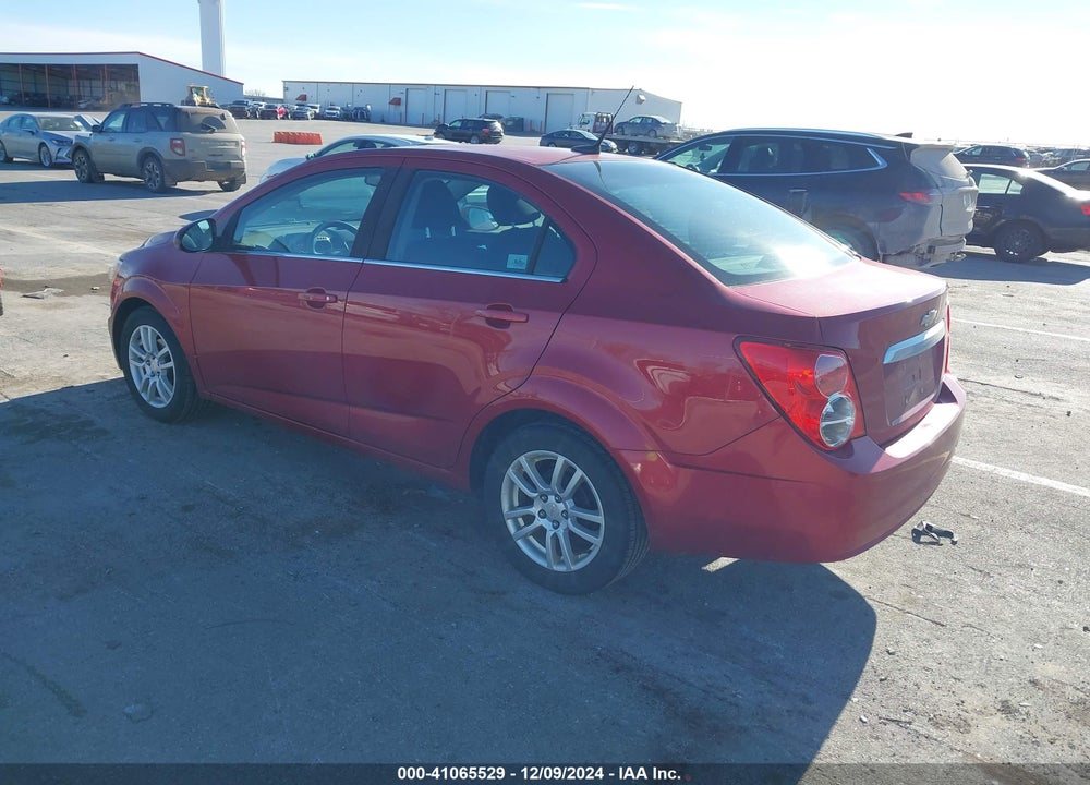 2012 CHEVROLET SONIC 2LT VIN: 1G1JC5SH0C4172742