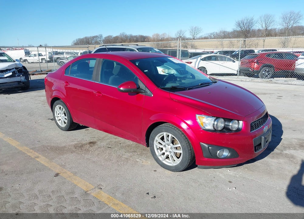 2012 CHEVROLET SONIC 2LT VIN: 1G1JC5SH0C4172742