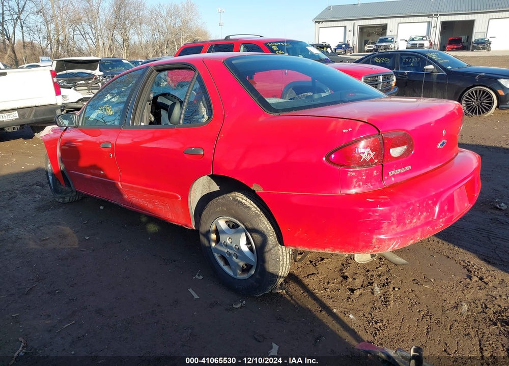 2001 CHEVROLET CAVALIER VIN: 1G1JC524617231012