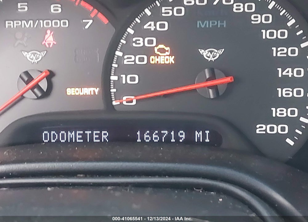 1998 CHEVROLET CORVETTE VIN: 1G1YY22GXW5128333