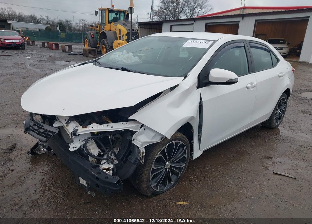 2014 TOYOTA COROLLA S PLUS VIN: 2T1BURHE5EC103283