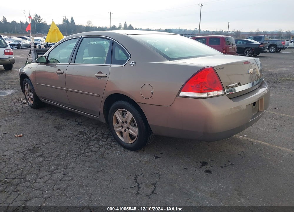 2007 CHEVROLET IMPALA VIN: 2G1WB58K179387738
