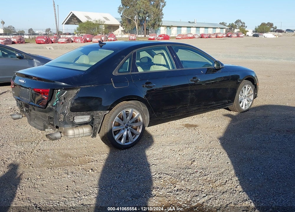 2017 AUDI A4 2.0T PREMIUM VIN: WAUGNAF41HN027381