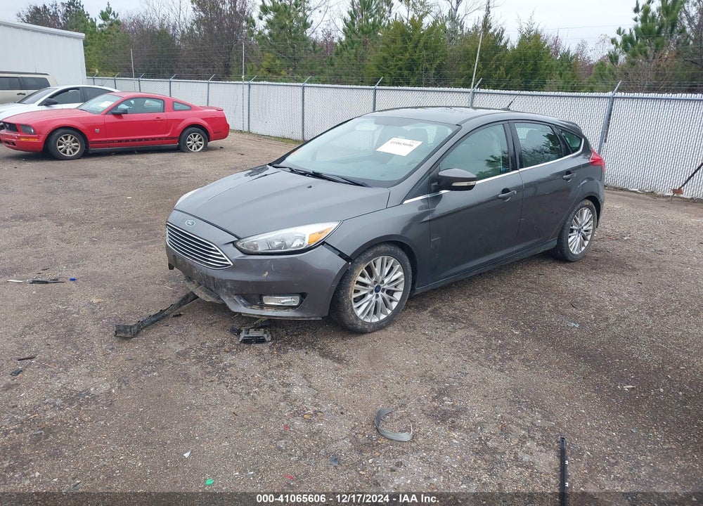 2016 FORD FOCUS TITANIUM VIN: 1FADP3N25GL302634