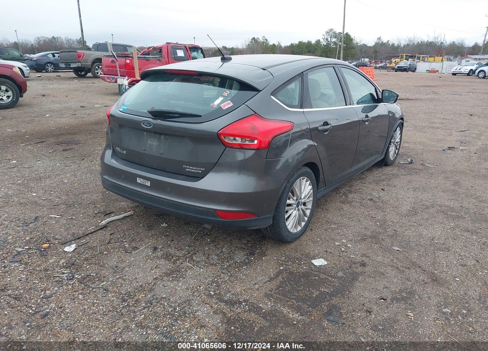 2016 FORD FOCUS TITANIUM VIN: 1FADP3N25GL302634