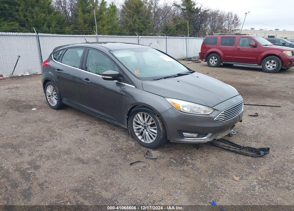 2016 FORD FOCUS TITANIUM VIN: 1FADP3N25GL302634