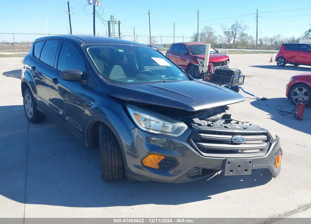 2017 FORD ESCAPE S VIN: 1FMCU0F72HUC49020