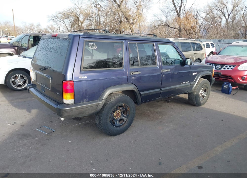 1998 JEEP CHEROKEE CLASSIC/SPORT VIN: 1J4FJ68S3WL232741