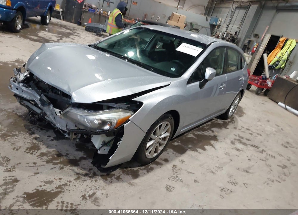 2012 SUBARU IMPREZA 2.0I PREMIUM VIN: JF1GPAC65CH211562