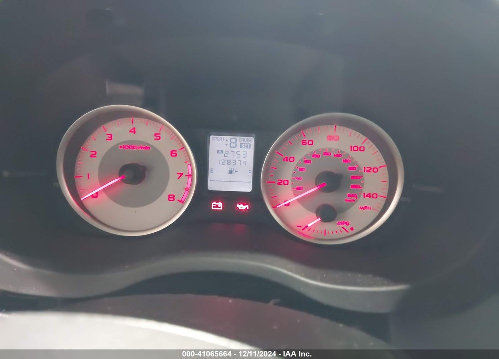 2012 SUBARU IMPREZA 2.0I PREMIUM VIN: JF1GPAC65CH211562