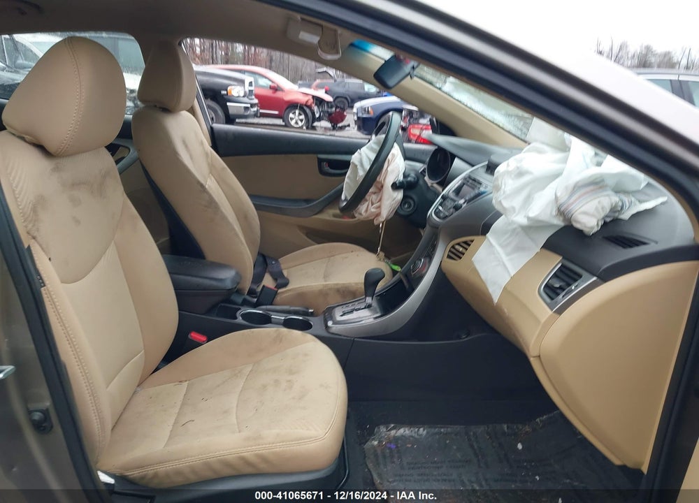 2013 HYUNDAI ELANTRA GLS VIN: 5NPDH4AE8DH307047