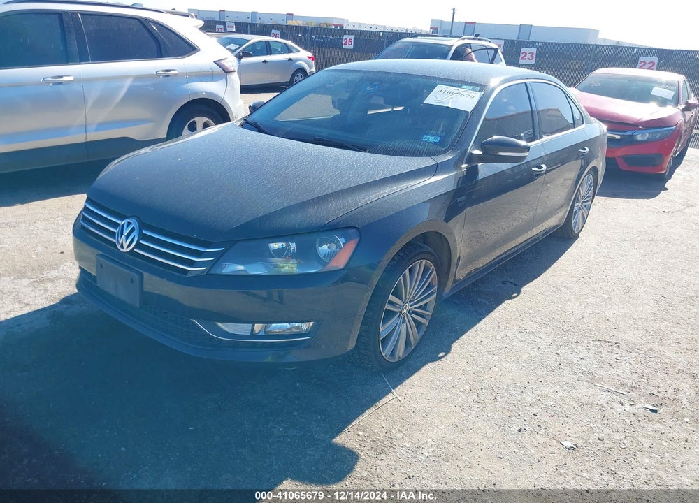 2014 VOLKSWAGEN PASSAT 1.8T SPORT VIN: 1VWBS7A3XEC079572