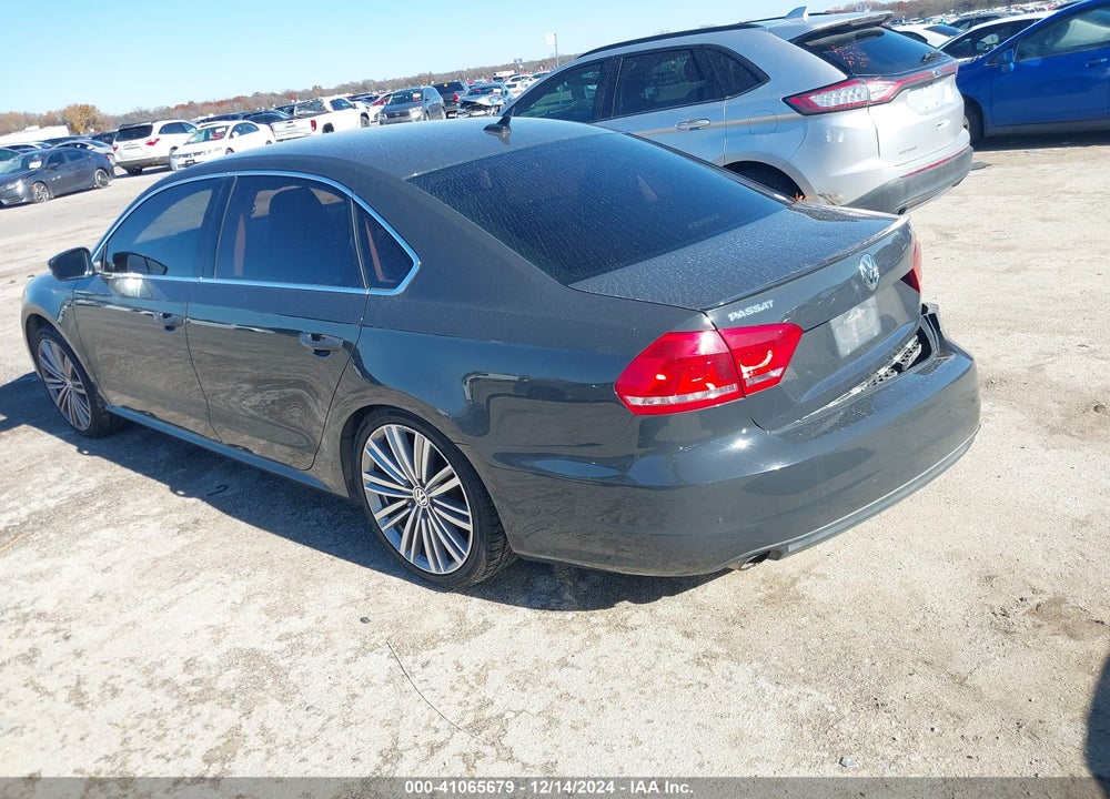 2014 VOLKSWAGEN PASSAT 1.8T SPORT VIN: 1VWBS7A3XEC079572