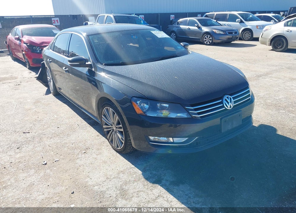 2014 VOLKSWAGEN PASSAT 1.8T SPORT VIN: 1VWBS7A3XEC079572