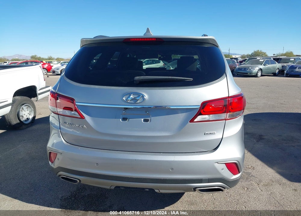 2017 HYUNDAI SANTA FE SE ULTIMATE VIN: KM8SR4HF4HU215508