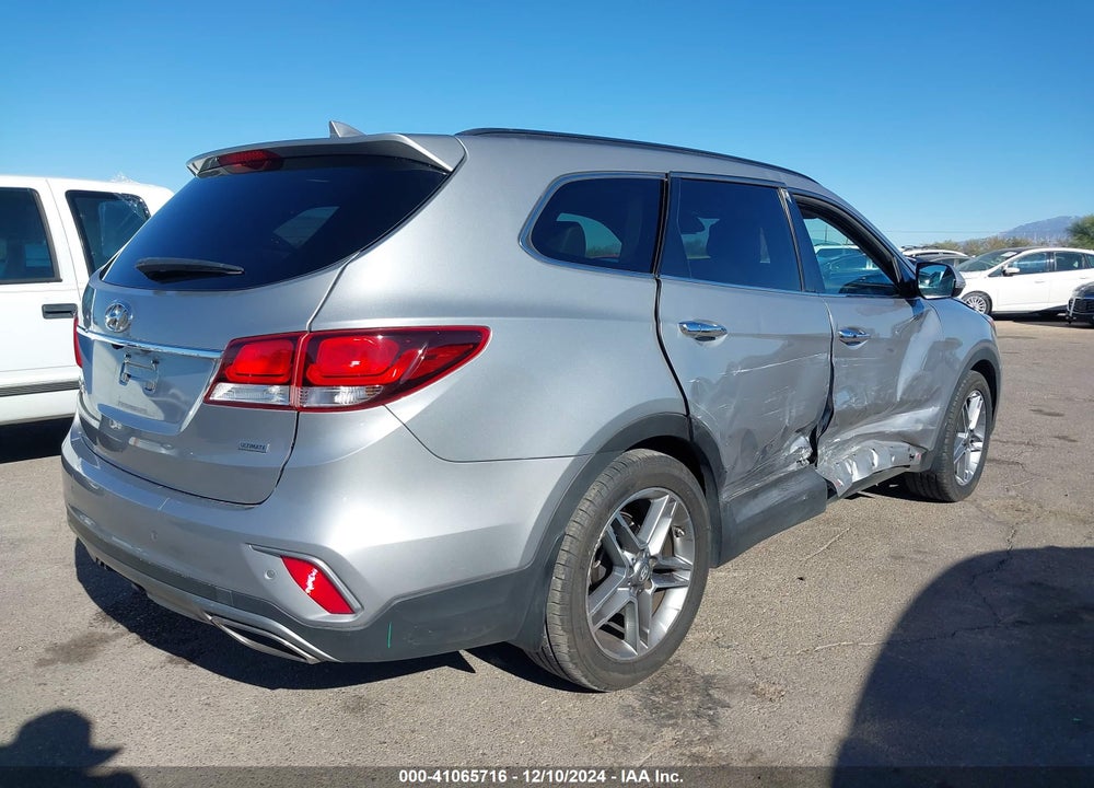 2017 HYUNDAI SANTA FE SE ULTIMATE VIN: KM8SR4HF4HU215508