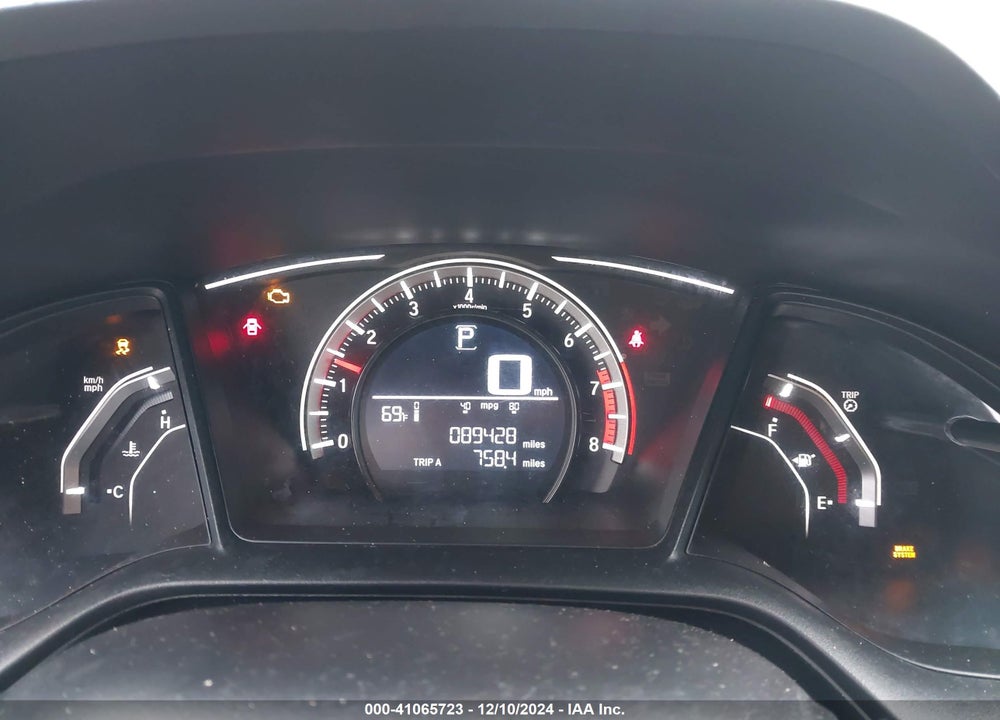 2017 HONDA CIVIC VIN: 2HGFC4B07HH302173