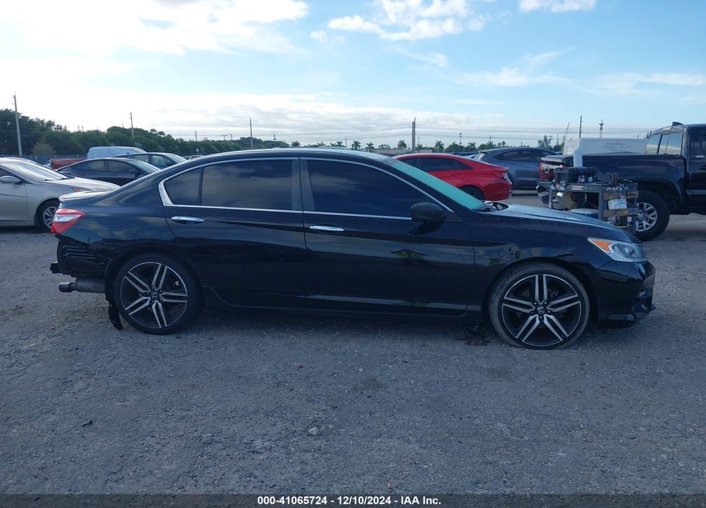2017 HONDA ACCORD SPORT VIN: 1HGCR2F51HA237850