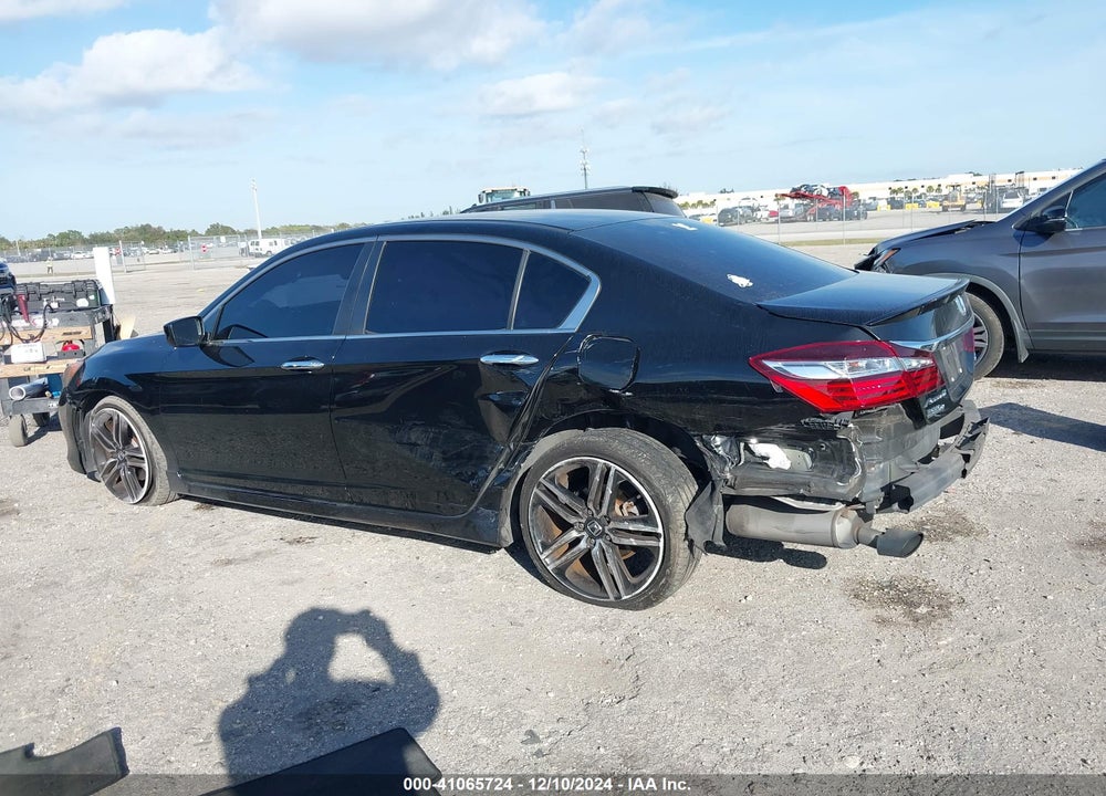 2017 HONDA ACCORD SPORT VIN: 1HGCR2F51HA237850