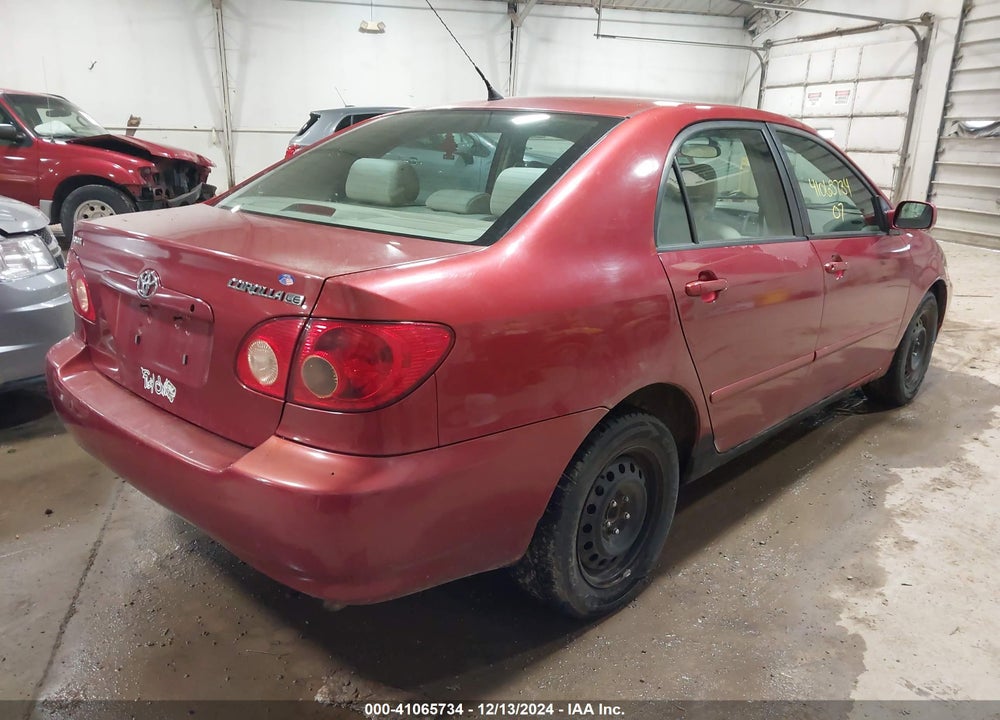 2007 TOYOTA COROLLA LE VIN: 2T1BR32EX7C840053