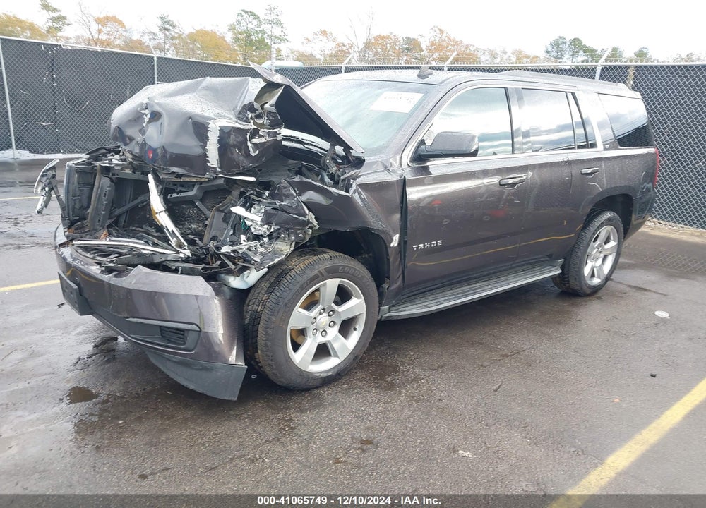 2015 CHEVROLET TAHOE LT VIN: 1GNSKBKCXFR292662