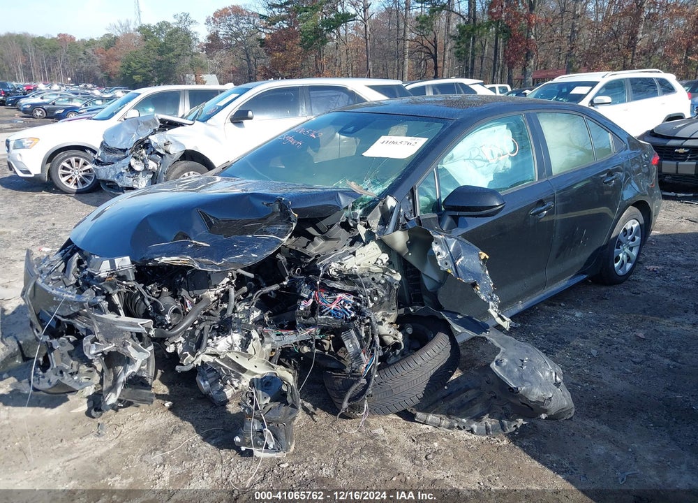 2021 TOYOTA COROLLA LE VIN: 5YFEPMAE5MP191350