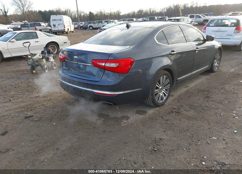 2014 KIA CADENZA PREMIUM VIN: KNALN4D72E5124212