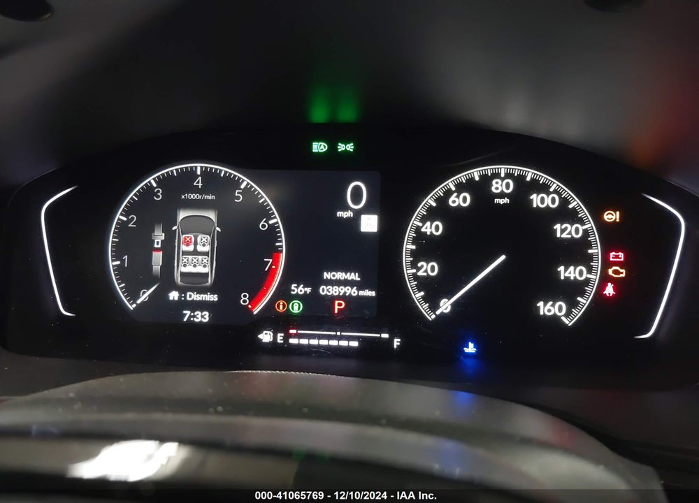 2023 HONDA CIVIC VIN: 2HGFE2F58PH500540