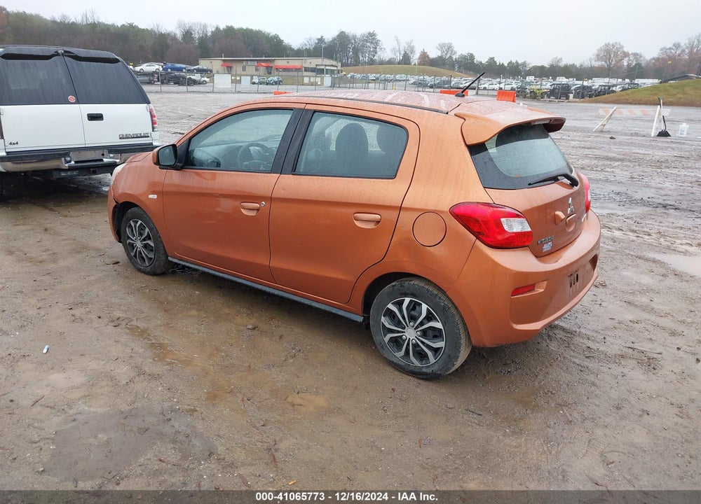 2018 MITSUBISHI MIRAGE ES VIN: ML32A3HJXJH006253