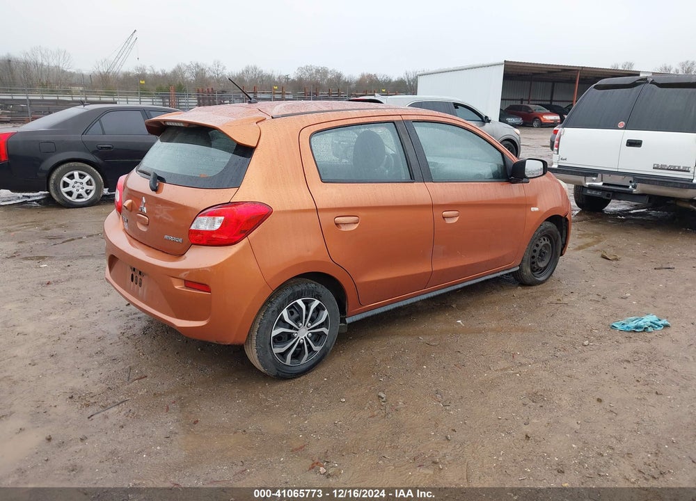 2018 MITSUBISHI MIRAGE ES VIN: ML32A3HJXJH006253