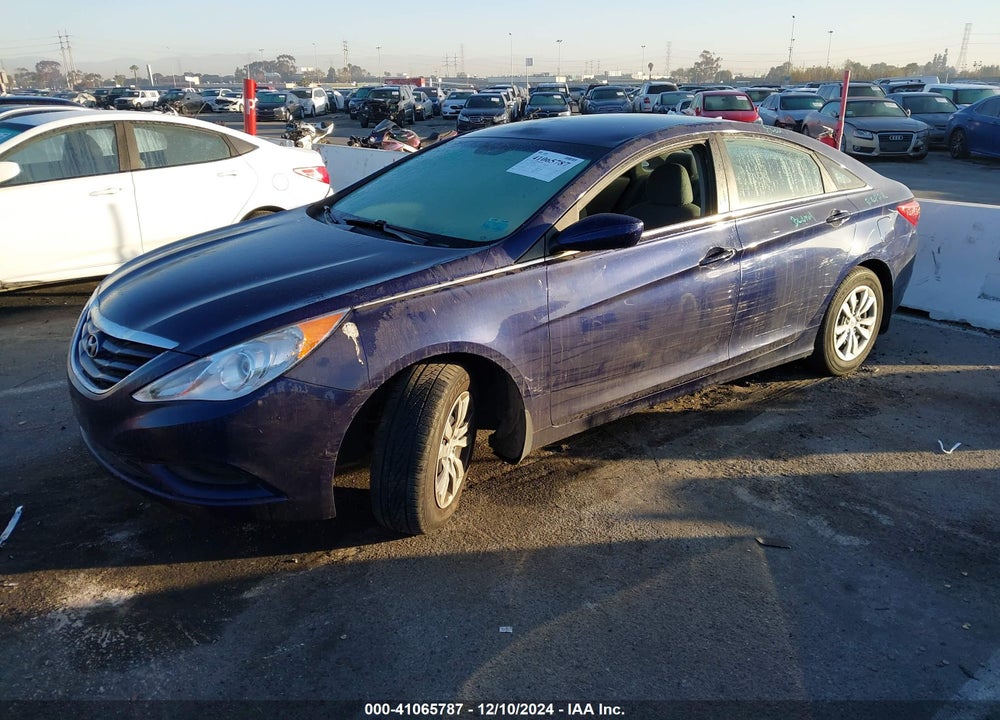 2013 HYUNDAI SONATA GLS VIN: 5NPEB4AC6DH603107
