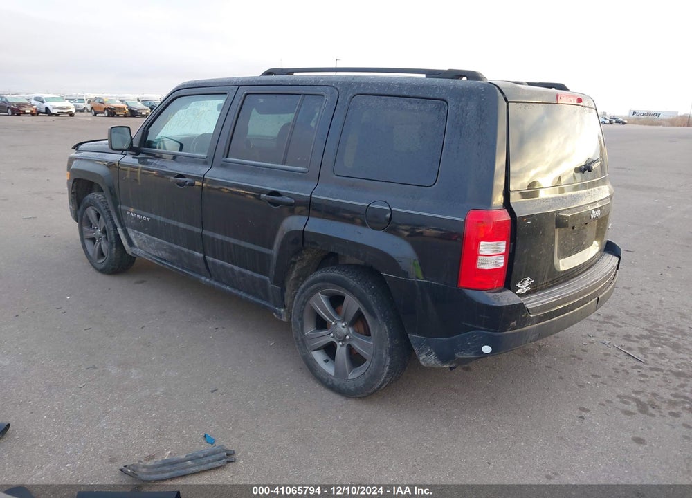 2014 JEEP PATRIOT HIGH ALTITUDE VIN: 1C4NJPFA1ED853972