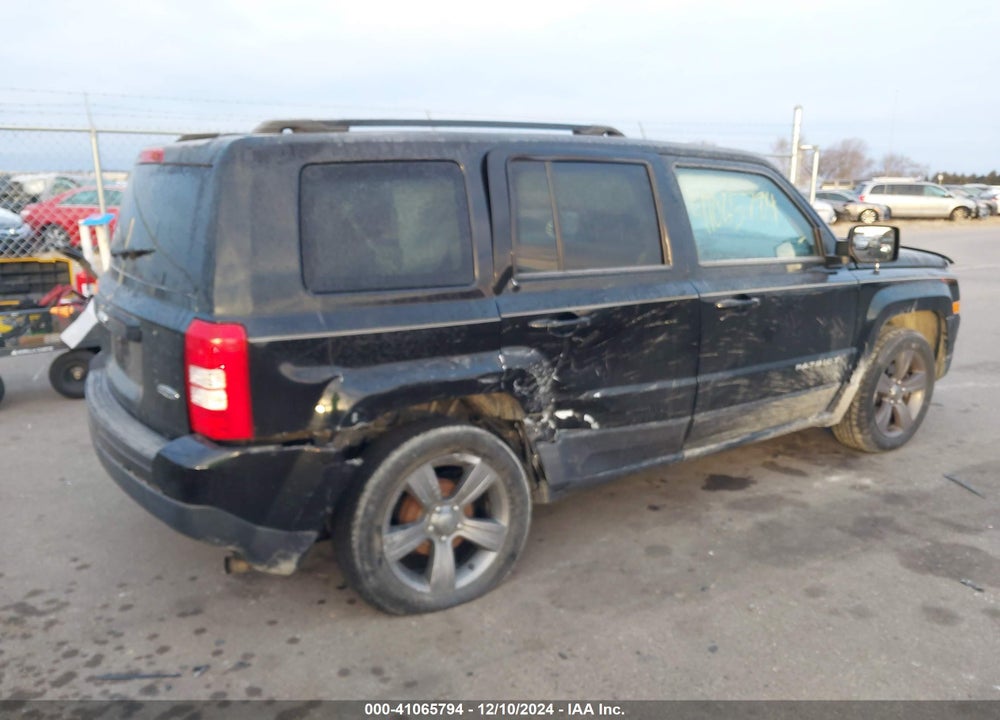 2014 JEEP PATRIOT HIGH ALTITUDE VIN: 1C4NJPFA1ED853972
