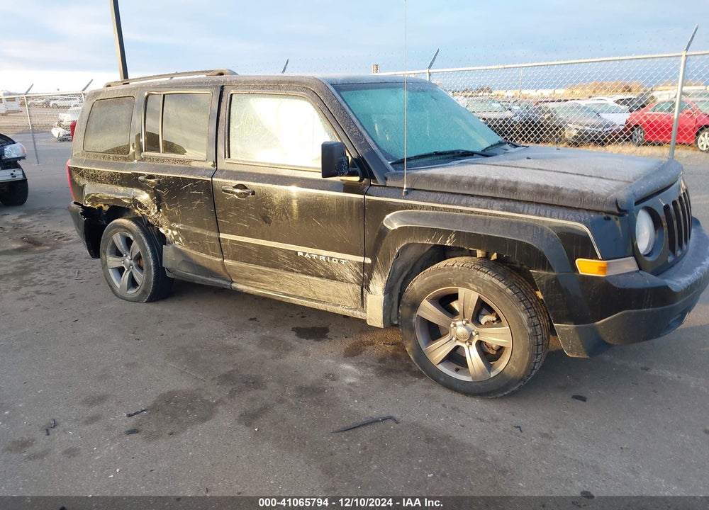 2014 JEEP PATRIOT HIGH ALTITUDE VIN: 1C4NJPFA1ED853972