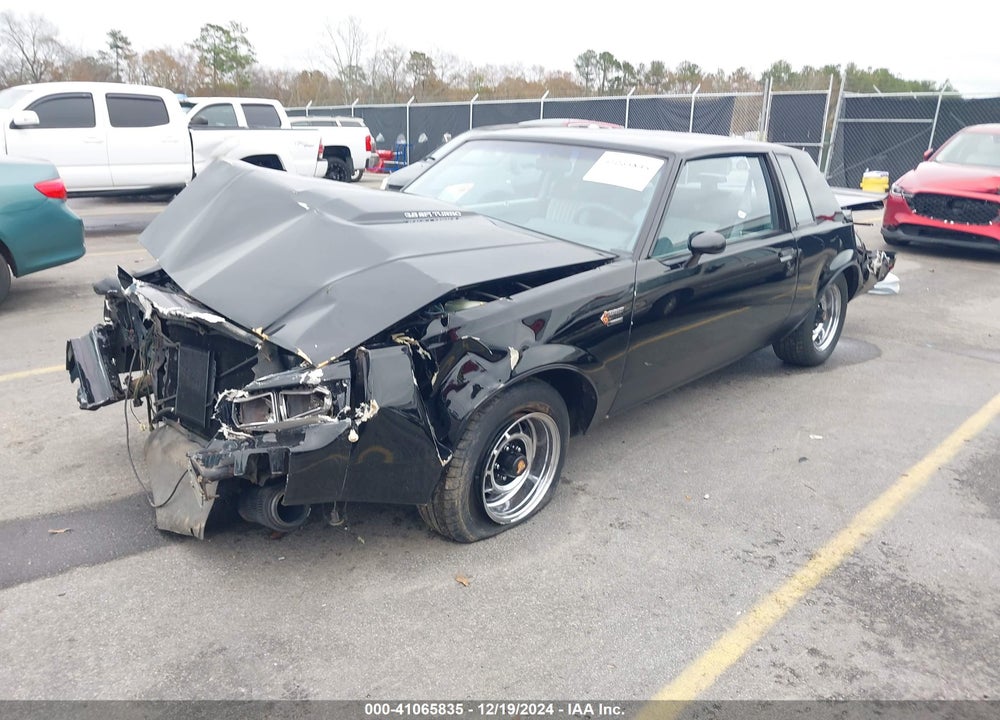 1986 BUICK REGAL T-TYPE VIN: 1G4GK4778GP431217